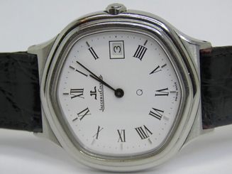 Jaeger-LeCoultre Stainless Steel Quartz Men Watch 90's