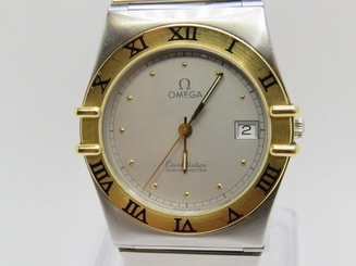 OMEGA CONSTELLATION Steel & Gold Quartz Gent's Used Watch