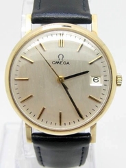 OMEGA Vintage 9Carat Mechanical Movement Gents Watch with Omega Box