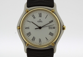EBEL Classic Wave Watch Steel Gold Ref. 183903 (2337)