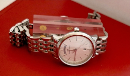 MAURICE LACROIX LES CLASSIQUES LC1007 S/S SILVER DIAL W/ BOX MINT LNIB SWISSMADE