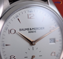 Baume & Mercier Clifton Automatic 41mm Steel on Brown Leather Strap ref. 10054 7612456979163