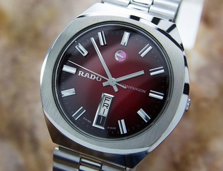 Rado Companion Swiss Made Vintage Mens Automatic Stainless Steel Watch c1970 G23