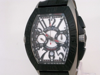 FRANCK MULLER CONQUISTADOR GRAND-PRIX 9900 CC GP, CHRONOGRAPH AUTOMATIC + BOX