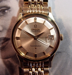 Vintage 1961 Omega Constellation on BOR Bracelet w/ BOXES & PAPERS