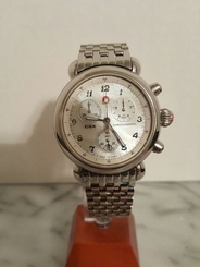 MICHELE CSX Chronograph Mop Dial Steel Swiss Quartz Womens Watch
