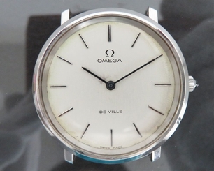 ��100% Authentic OMEGA DE VILLE Hand Winding Mens Wrist Watch 17J 111.0107 VTG