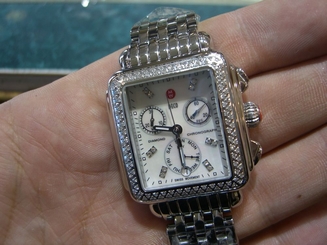 MICHELE WATCH Deco Day Diamond, Diamond Dial Authentic with Box & Papers NEW 111