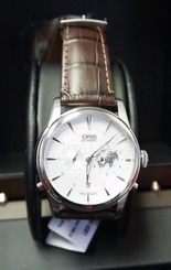 Oris Watch Artelier World Time GMT Automatic LTD Leather 01 690 7690 4081 32655