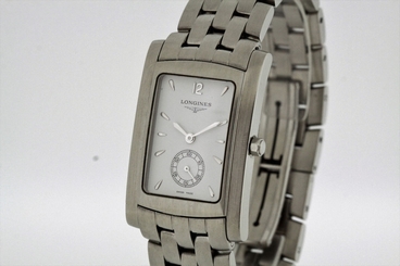 LONGINES Dolce Vita Men's SS Watch Ref. L5.655.4.16.6 White Dial (2424)