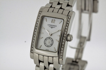 LONGINES Dolce Vita Ladies Diamonds Excellent Condition MoP L5.155.0.86.6 (2434)