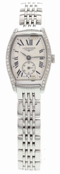  Ladies Longines Evidenza Diamond Bezel Stainless Steel L2.175.4 Watch
