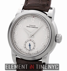 Girard Perregaux Ferrari Stainless Steel 38mm Silver Dial Auto 8030 W/ Papers