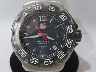 TAG HEUER FORMULA 1 WAC1110 QUARTZ USED SWISS MADE 200M SAPPHIRE CRYSTAL DATE