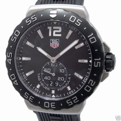  Auth TAG HEUER Formula 1 Grand Date WAU1110.FT6024 SS xRubber Quartz Men's watch