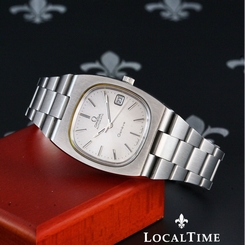 1973 Omega [Swiss] Geneve Ref. 166.01.91 Date Dress Watch Cal. 1012 - SN37758950