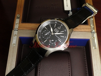 Girard Perregaux Traveller Large Date Moonphases Mens Watch 49650-11-631-BB6A