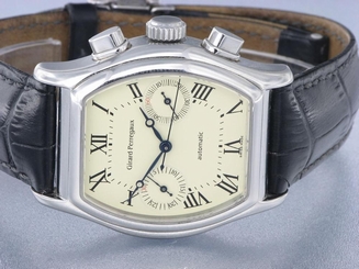 GIRARD PERREAGUX RICHEVILLE CHRONOGRAPH STAINLESS STEEL AUTOMATIC WATCH GENTS