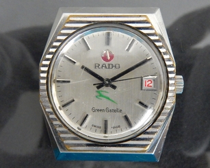 100% Authentic RADO Green Gazelle Automatic Men's Wrist Watch 25Jewels 11984