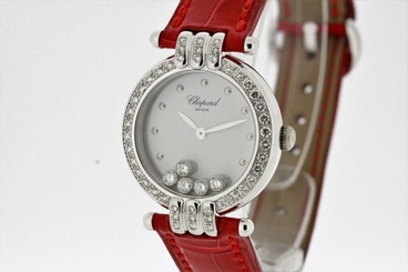 CHOPARD Happy Diamonds 18K White Gold Watch 206555 SERVICED from 2000 (2302)