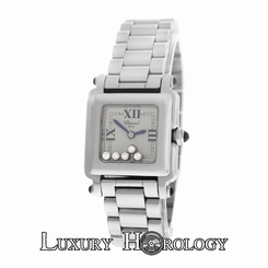 Authentic Ladies Chopard Happy Sport Floating Diamonds 27/8893-23 Quartz Watch