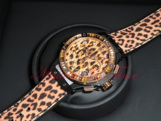 Hublot Big Bang 41mm Chrono Black Ceramic Rose Gold Leopard 341.CP.7610.NR.1976