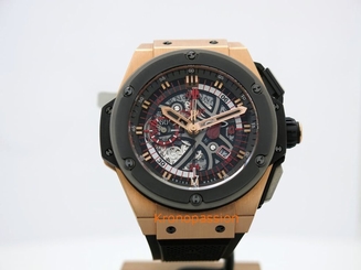 Hublot Chronograph King Power Miami Heat Limited Edition 18K Rose Gold