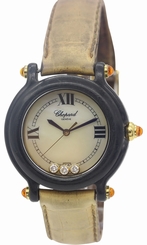Ladies Chopard Happy Sport Diamond Watch 9064/9999
