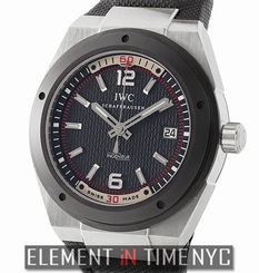 IWC Ingenieur Automatic 44mm Steel Ceramic Bezel Black Dial IW3234-01 NOS