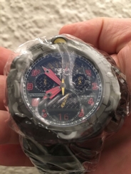 Invicta Subaqua Noma V "Twisted Metal" Black SS/Dial/Poly Watch #20221 NIB