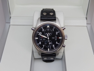 IWC IW377801 Pilot's Double Chronograph