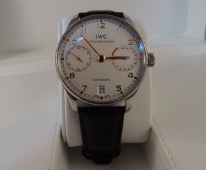  IWC Schaffhausen Portugieser Automatic Men's Watch with Box & Papers