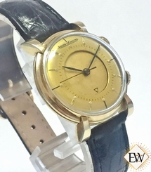  Vintage Jaeger LeCoultre  Memovox Alarm Watch 10k Gold Fill Cal 489/1 Serviced