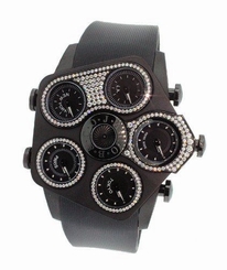 Jacob & Co. Mens Jumbo Grand JGR5-23 Black PVD with Metallic Dials 52.5 mm Watch