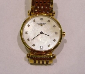 DIAMOND MOP DIAL LA GRANDE CLASSIQUE DE LONGINES WOMEN'S WATCH 24MM L42092878