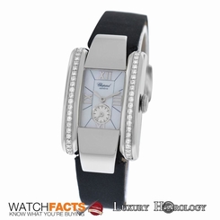 Mint Genuine Ladies Chopard La Strada 41/8412 Steel MOP Diamond Quartz Watch