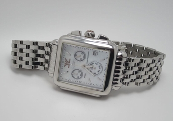 MICHELE LVM473SSMP WOMENS LEVIAN STAINLESS STEEL TIAMO WATCH