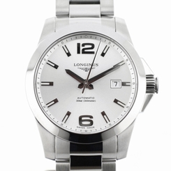 Longines Conquest Chronograph 41mm white - L3.660.4.76.6