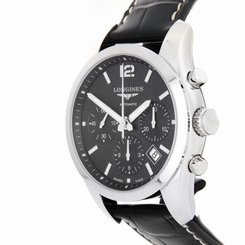 Longines Conquest Classic Chronograph black - L2.786.4.56.3