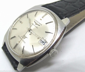 Rare! 100% Authentic LONGINES ULTRA-CHRON Cal.431 Automatic Men's Watch- Working