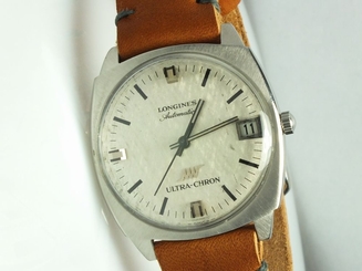 Vintage LONGINES Automatic Ultra-Chron Cal 431 17Jewels S.S 1960s Date Watch