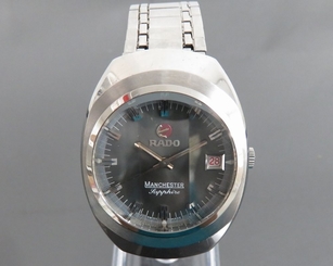 100% Authentic RADO Manchester Sapphire Automatic Mens Wrist Watch 25J 11006