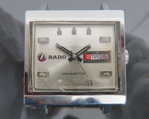 Authentic RADO MANHATTAN Automatic Mens Wrist Watch Swiss Made Vintage