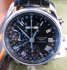 Longines Master Collection Automatic Luxury Men's Watch Chronograph Moon Swiss