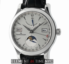 Jaeger-LeCoultre Master Control Calendar Moonphase Steel 40mm 151.84.2A