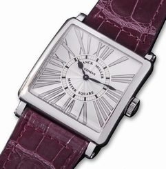 New Franck Muller Master Square 6002 H QZ REL R SS Steel Quartz women's Watch
