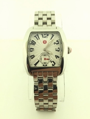 Authentic Michele Urban Mini Stainless Steel Watch MW02A00A0001 5 ATM