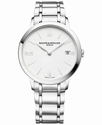 Baume & Mercier Swiss Classima Stainless Steel Bracelet Women's Watch MOA10356