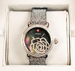 $2,595 Michele CSX Jardin Collection LIMITED 0.91ctw Diamond Watch Women Lady
