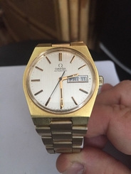 Mens Vintage Swiss Omega Seamaster Day Date Automatic Watch c1970s (1020)
